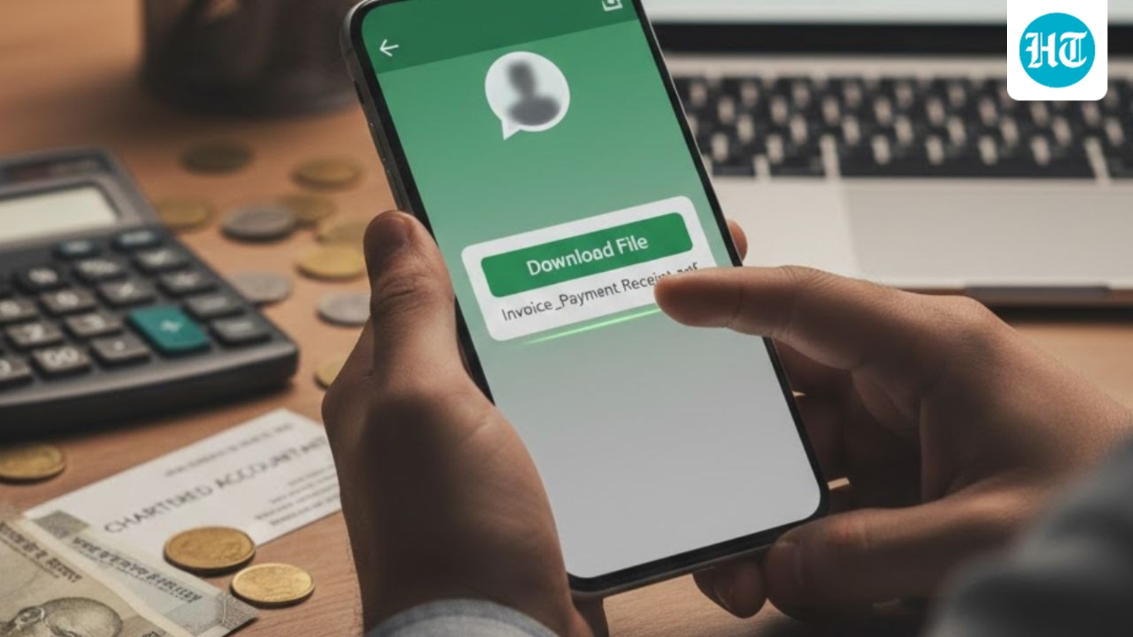 Fake bank app, fake SIM: How a click on download file on WhatsApp lured Delhi CA into losing  75,000