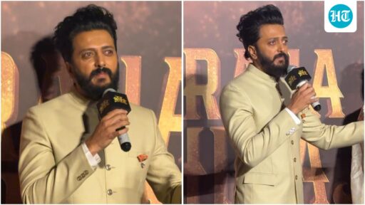 riteish-deshmukh-breaks-down-at-raja-shivaji-trailer-launch,-thanks-abhishek-bachchan:-stood-with-me-like-a-brother