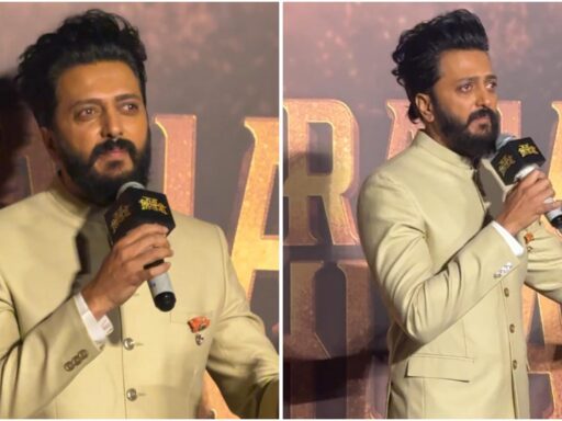 riteish-deshmukh-breaks-down-at-raja-shivaji-trailer-launch,-thanks-abhishek-bachchan:-stood-with-me-like-a-brother