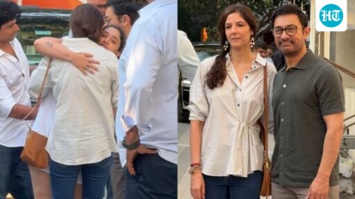 aamir-khan,-gauri-spratt-sweetly-hold-hands-as-they-receive-hugs-from-ira-khan-at-junaid-khan’s-ek-din-screening