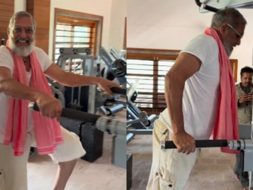 nana-patekar-nails-15-tricep-dips-without-breaking-a-sweat-at-76;-impressed-fans-say-uday-bhai-still-looking-fit