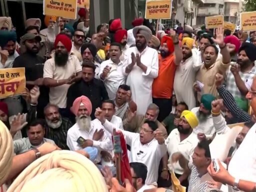 aap-vs-bjp:-statewide-protests-erupt-in-punjab-after-ed-arrests-minister-sanjeev-arora