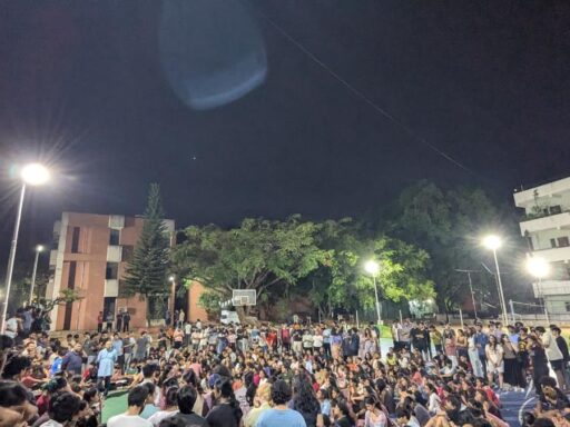 water-shortage,-hostel-overcrowding-trigger-student-protest-at-nlsiu-campus-in-bengaluru