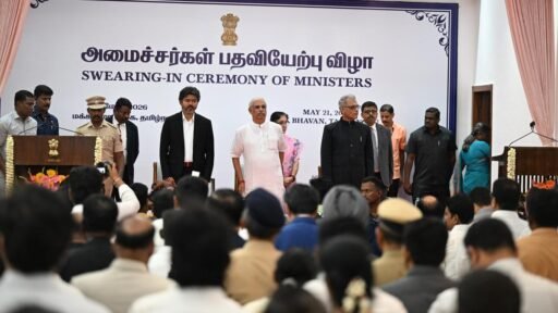 tn.-cabinet-expansion-updates:-23-more-ministers-take-oath;-congress-joins-vijay-led-cabinet