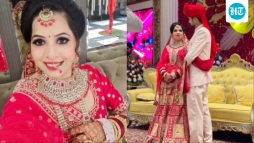 selfie-maine-leli-aajs-dhinchak-pooja-gets-married,-hides-husbands-face;-fans-demand-wedding-song