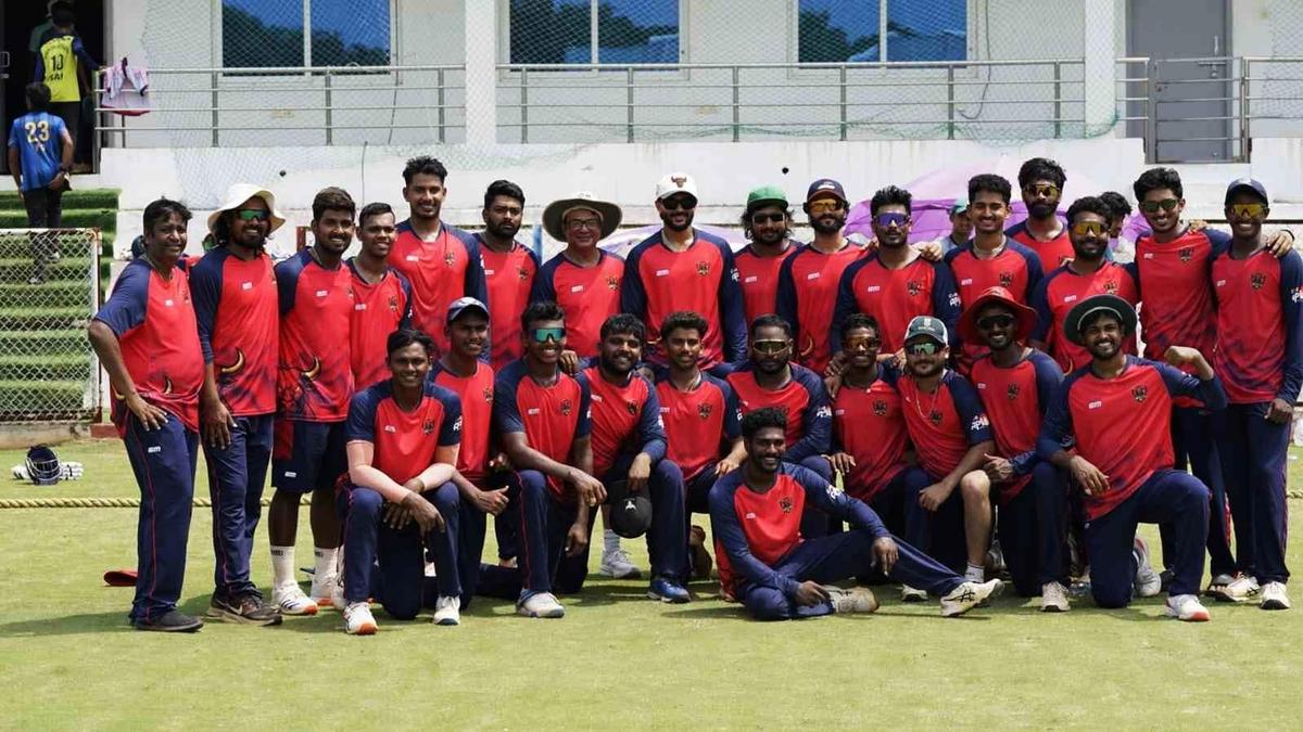 india-all-rounder-nitish-reddy-trains-with-apl-team-in-vizianagaram
