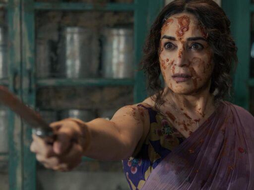 maa-behen-movie-review:-madhuri-dixit-steers-a-frantic,-polished-ride-that-is-entirely-aware-of-its-own-punchline