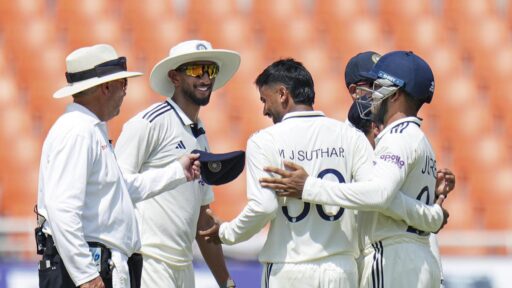 ind-vs-afg-one-off-test:-manav-suthar-strikes-in-first-over,-afghanistan-28-for-1
