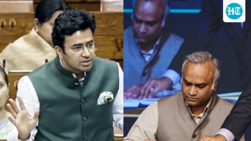 inconvenience,-half-truths:-tejasvi-surya-vs-priyank-kharge-over-congress-rally-disrupting-neet-exam-in-bengaluru