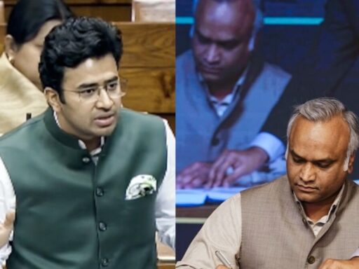 inconvenience,-half-truths:-tejasvi-surya-vs-priyank-kharge-over-congress-rally-disrupting-neet-exam-in-bengaluru
